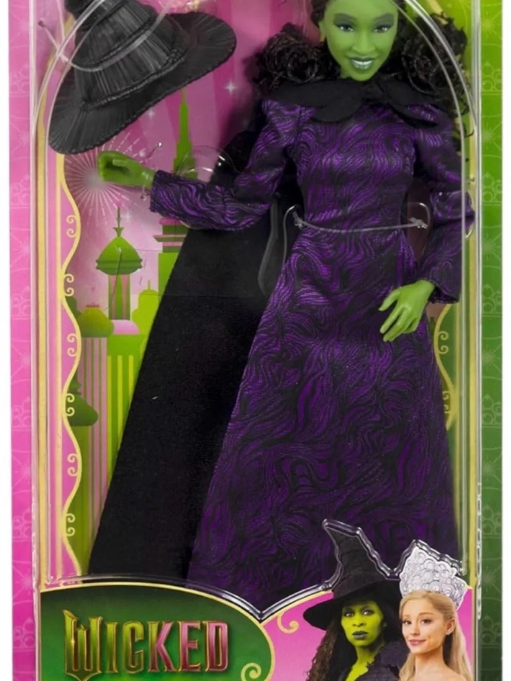 Mattel Wicked Elphaba Thropp Fashion Doll Inspired by Movie | Outfit  NIB Limite